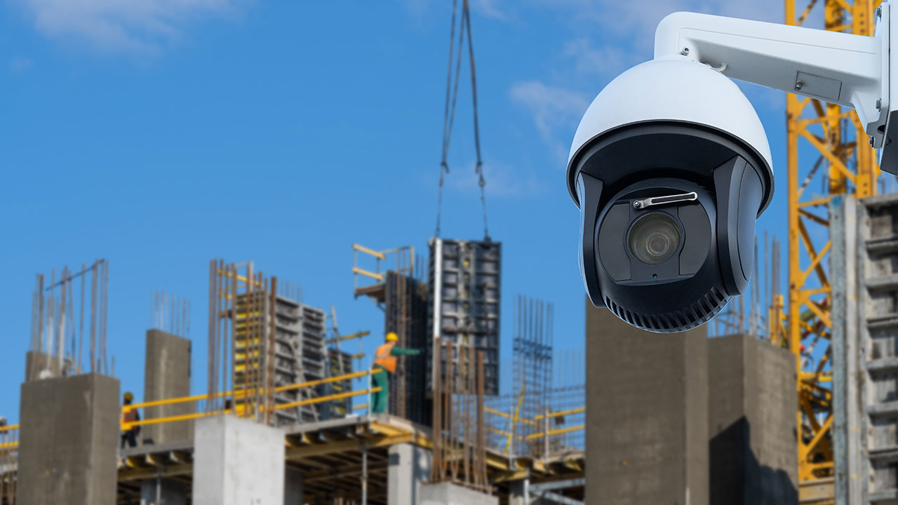 Perimeter security in a construction site