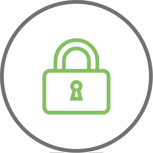 Icon depicting a lock